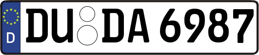DU-DA6987
