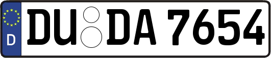 DU-DA7654
