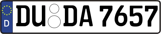 DU-DA7657
