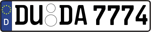 DU-DA7774