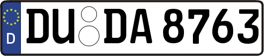 DU-DA8763