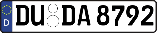 DU-DA8792