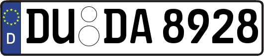 DU-DA8928
