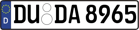 DU-DA8965