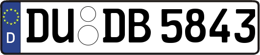 DU-DB5843