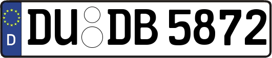 DU-DB5872