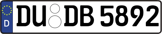 DU-DB5892