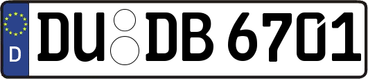 DU-DB6701