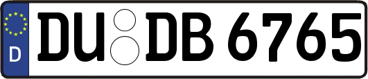 DU-DB6765