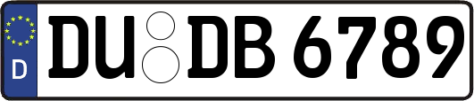 DU-DB6789