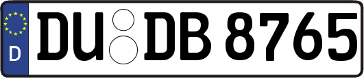 DU-DB8765