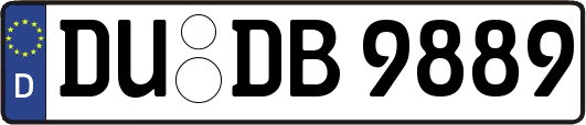 DU-DB9889