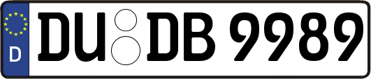 DU-DB9989