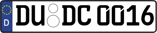 DU-DC0016