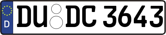DU-DC3643