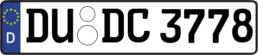 DU-DC3778
