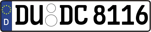 DU-DC8116