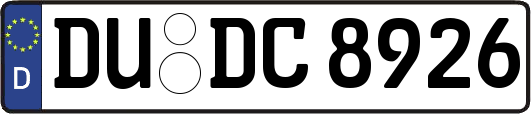 DU-DC8926