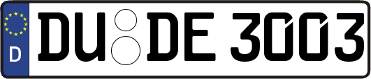 DU-DE3003