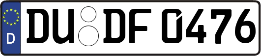 DU-DF0476