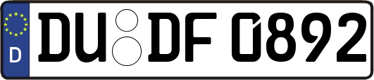 DU-DF0892