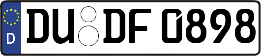 DU-DF0898