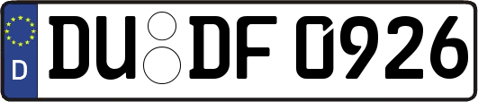 DU-DF0926