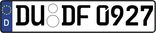 DU-DF0927