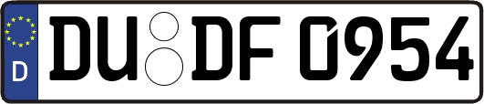 DU-DF0954