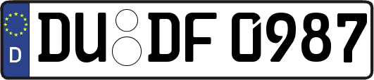 DU-DF0987