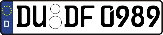 DU-DF0989
