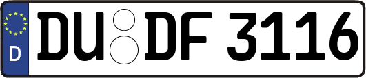DU-DF3116
