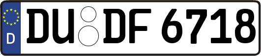 DU-DF6718