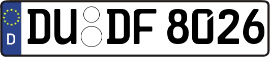 DU-DF8026