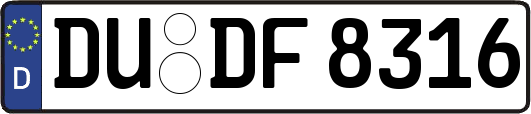 DU-DF8316