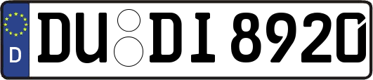 DU-DI8920