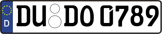 DU-DO0789