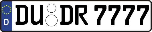 DU-DR7777