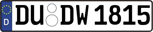 DU-DW1815