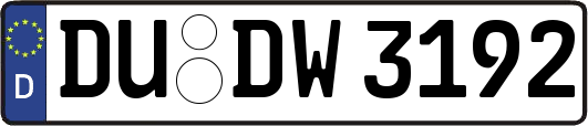 DU-DW3192