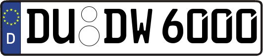 DU-DW6000
