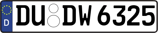 DU-DW6325