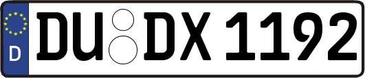 DU-DX1192