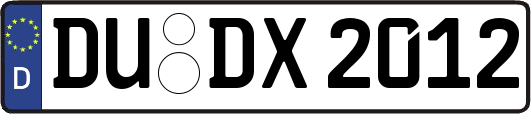 DU-DX2012