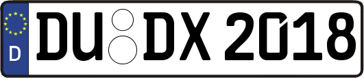 DU-DX2018