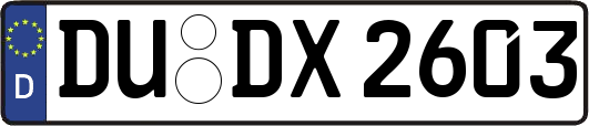 DU-DX2603
