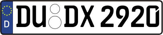 DU-DX2920