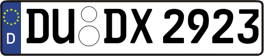 DU-DX2923