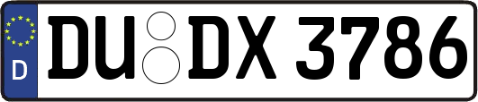 DU-DX3786