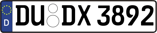 DU-DX3892